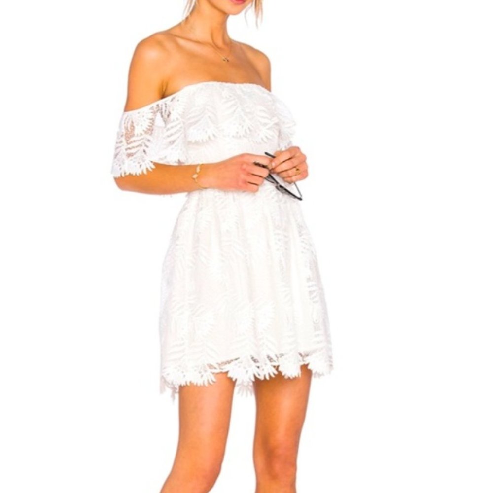 Lovers + Friends Dream Vacay Mini Dress in White